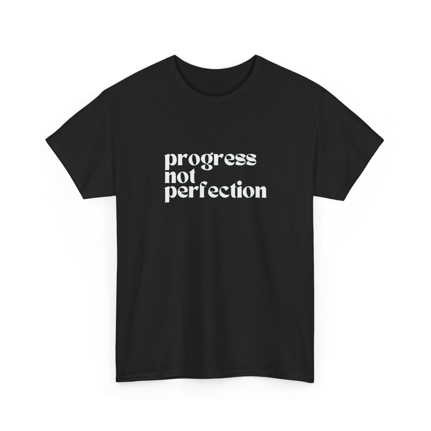 Progress Not Perfection Graphic T Shirt NEW ADULT Tee
