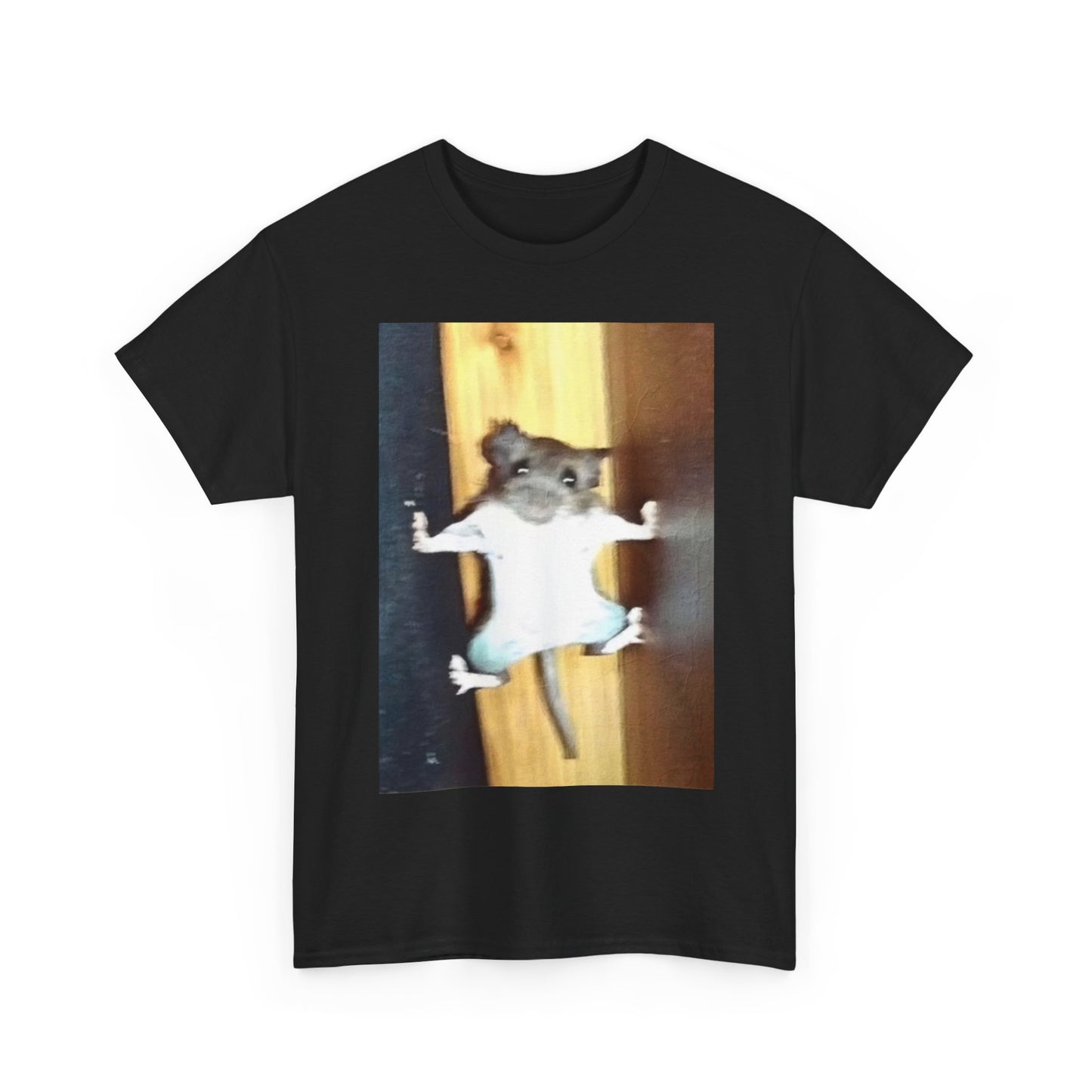 Ninja Mouse Funny Shirt Graphic Meme Myspace 90s viral Unisex Heavy Cotton Tee