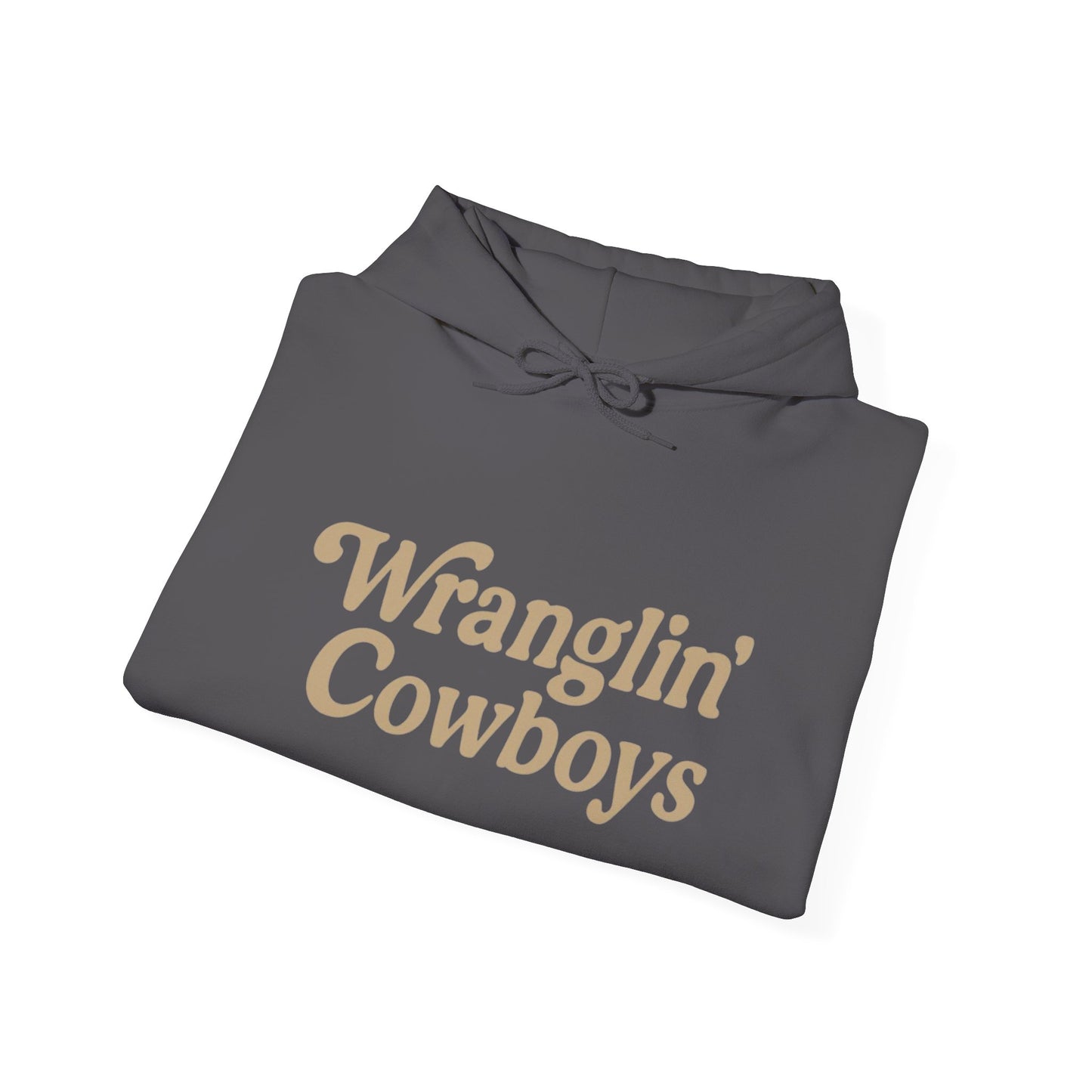 Wrangling Cowboys Hoodie NEW ADULT Unisex Hooded Sweatshirt