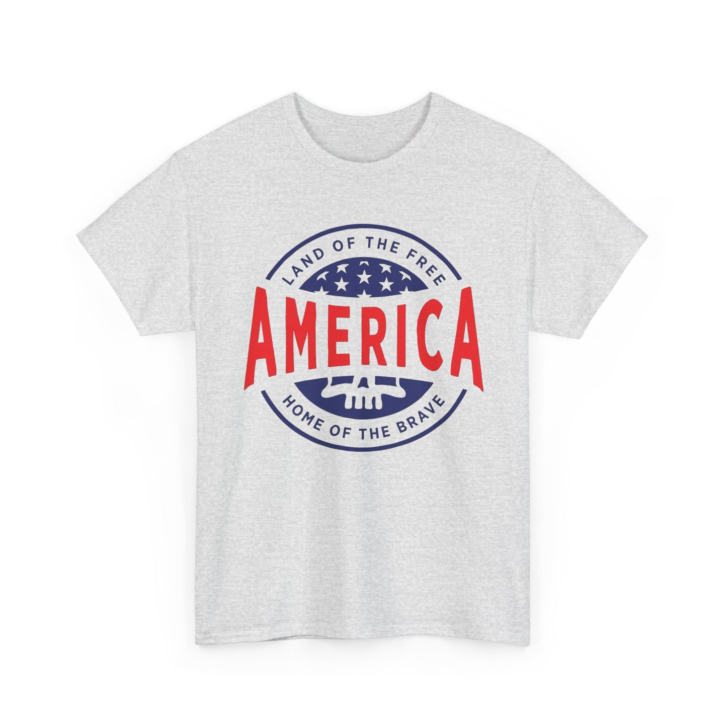 America Home Of The Brave Graphic T Shirt ADULT NEW