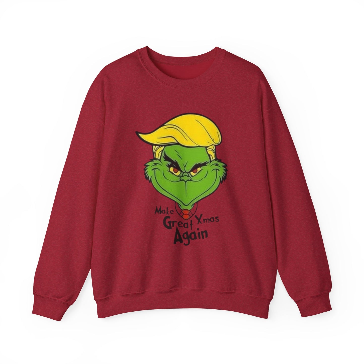 Make Christmas Great Again Funny Sweater NEW Heavy Blend™ Crewneck Sweatshirt