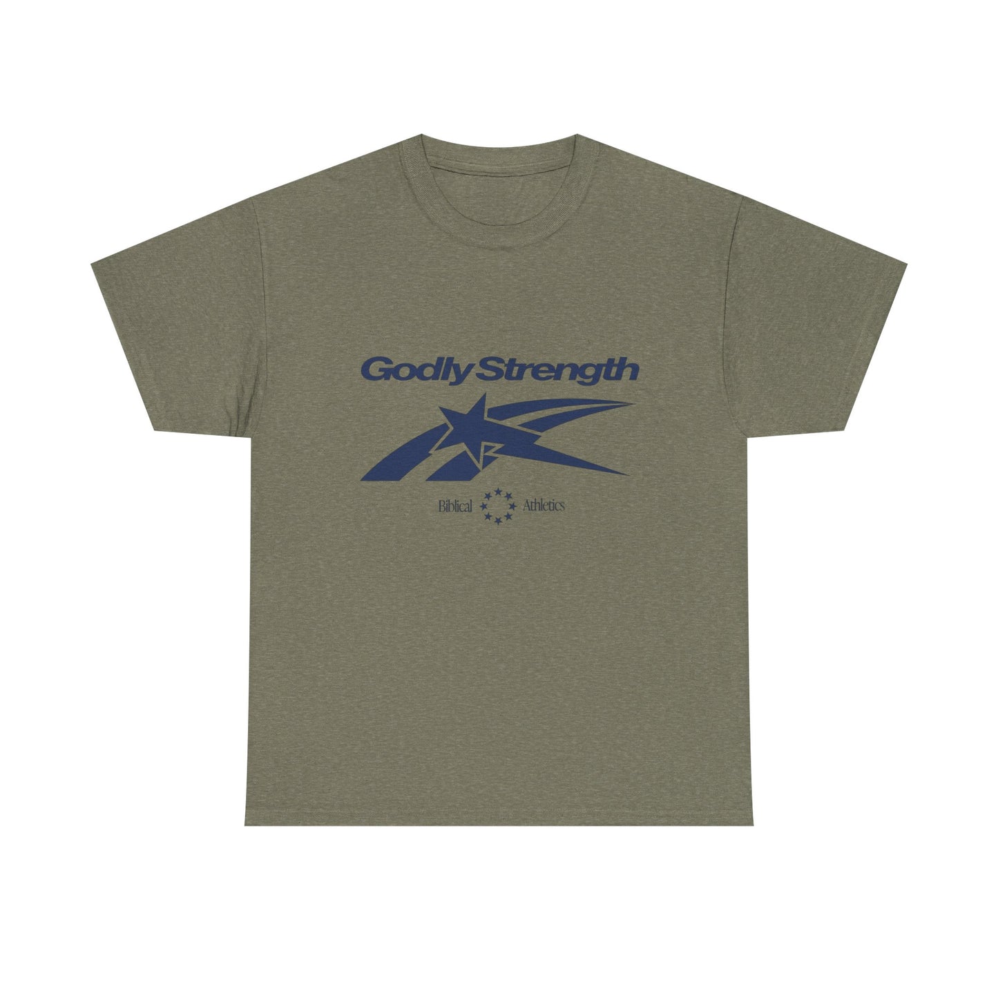 Godly Strength Graphic T Shirt Unisex Heavy Cotton Tee