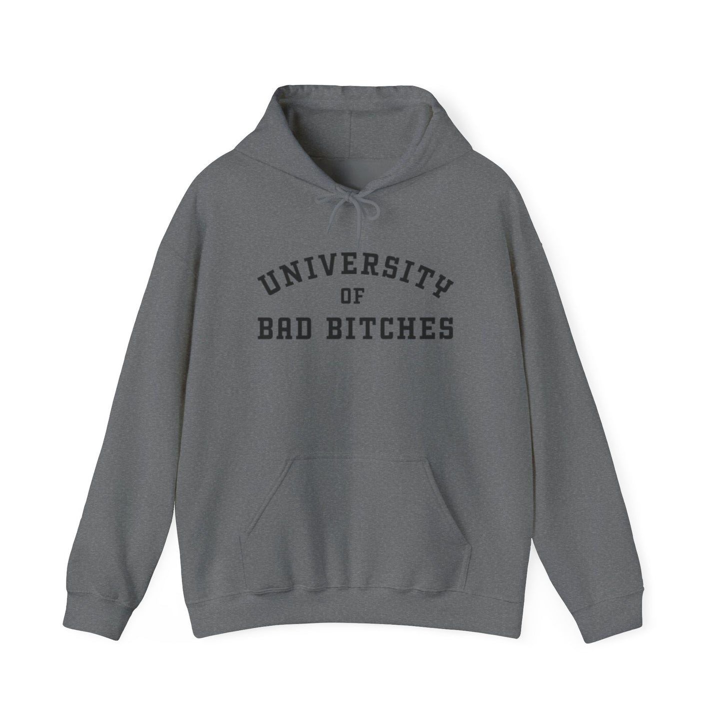 University Of Bad Bitches Hoodie Funny Unisex Heavy Blend™ Hooded Sweatshirt