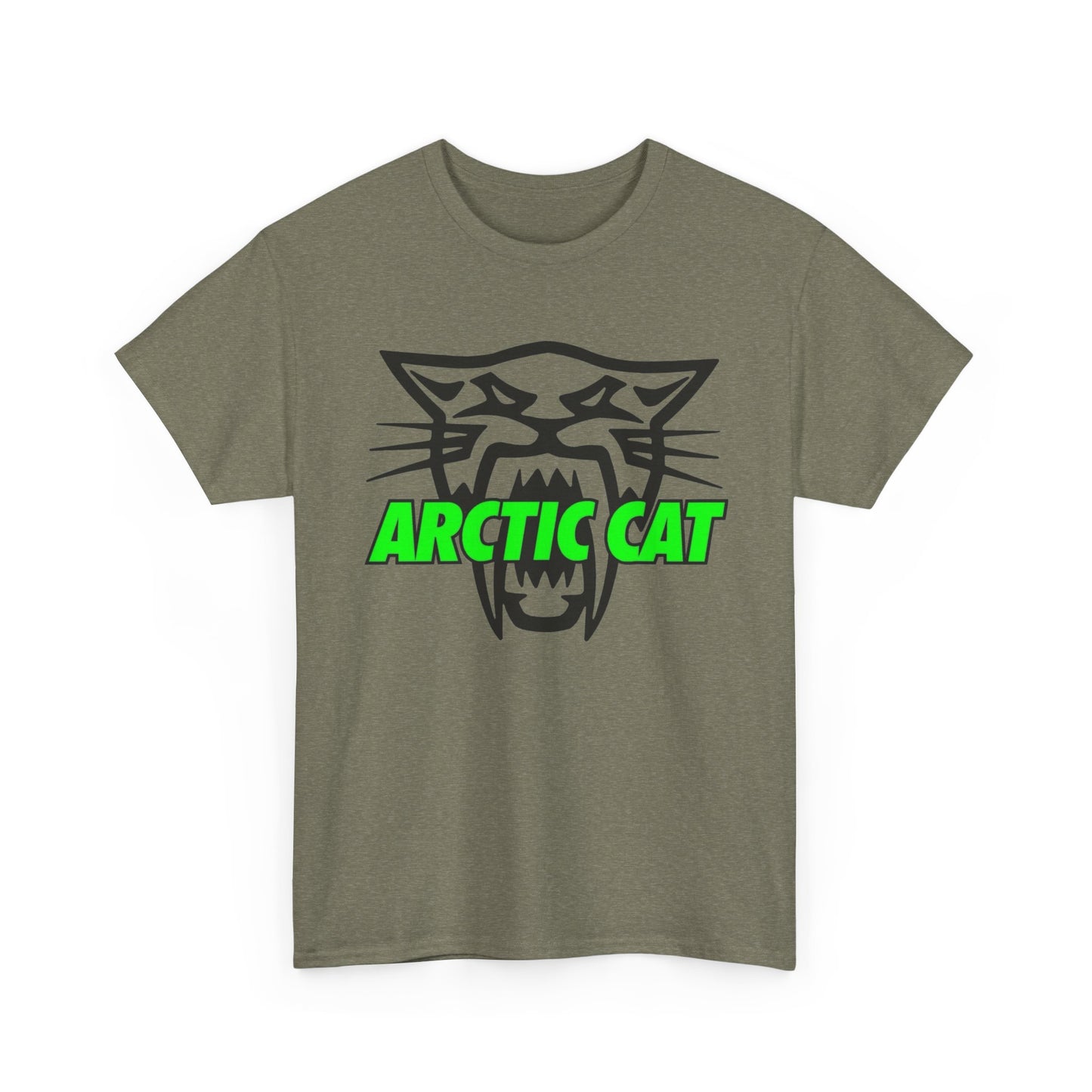 Arctic Cat Retro 90s Graphic T Shirt Unisex Heavy Cotton Tee NEW