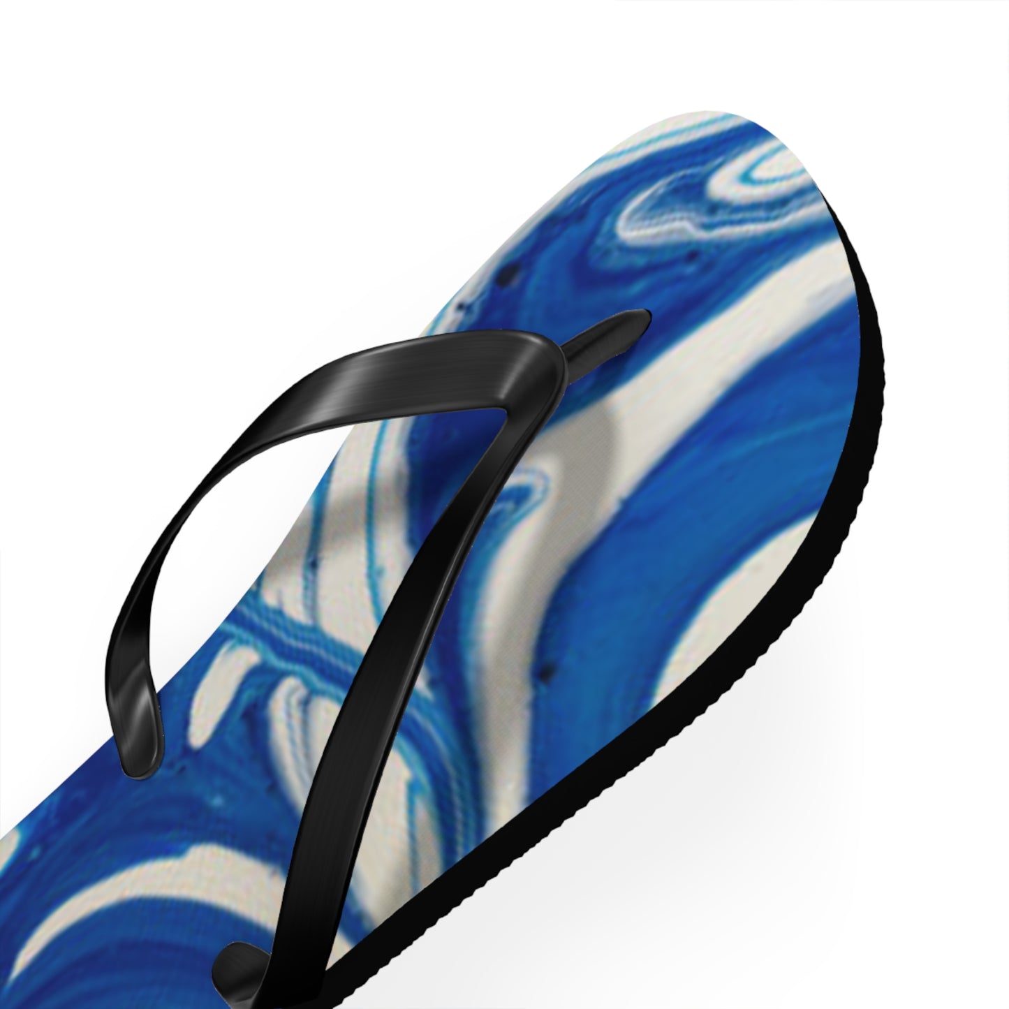 Blue And White Flip Flops, Sandals Slides, Summer Footwear, Brand New