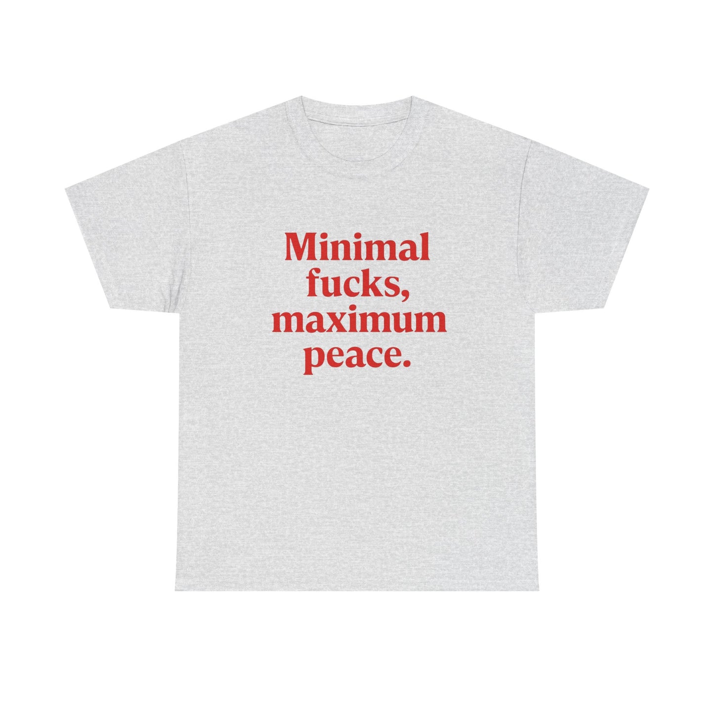 Maximum Peace Graphic T Shirt NEW ADULT Unisex Heavy Cotton Tee