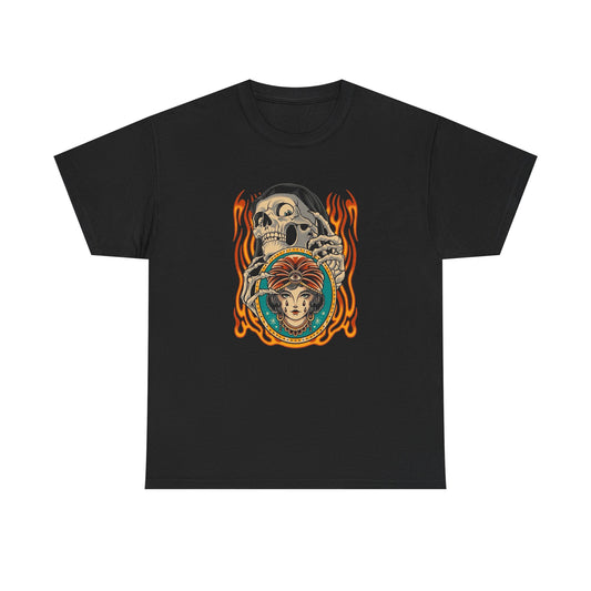 Grim Reaper Mind Reader Graphic T Shirt Unisex Gift New AMERICAN VINTAGE