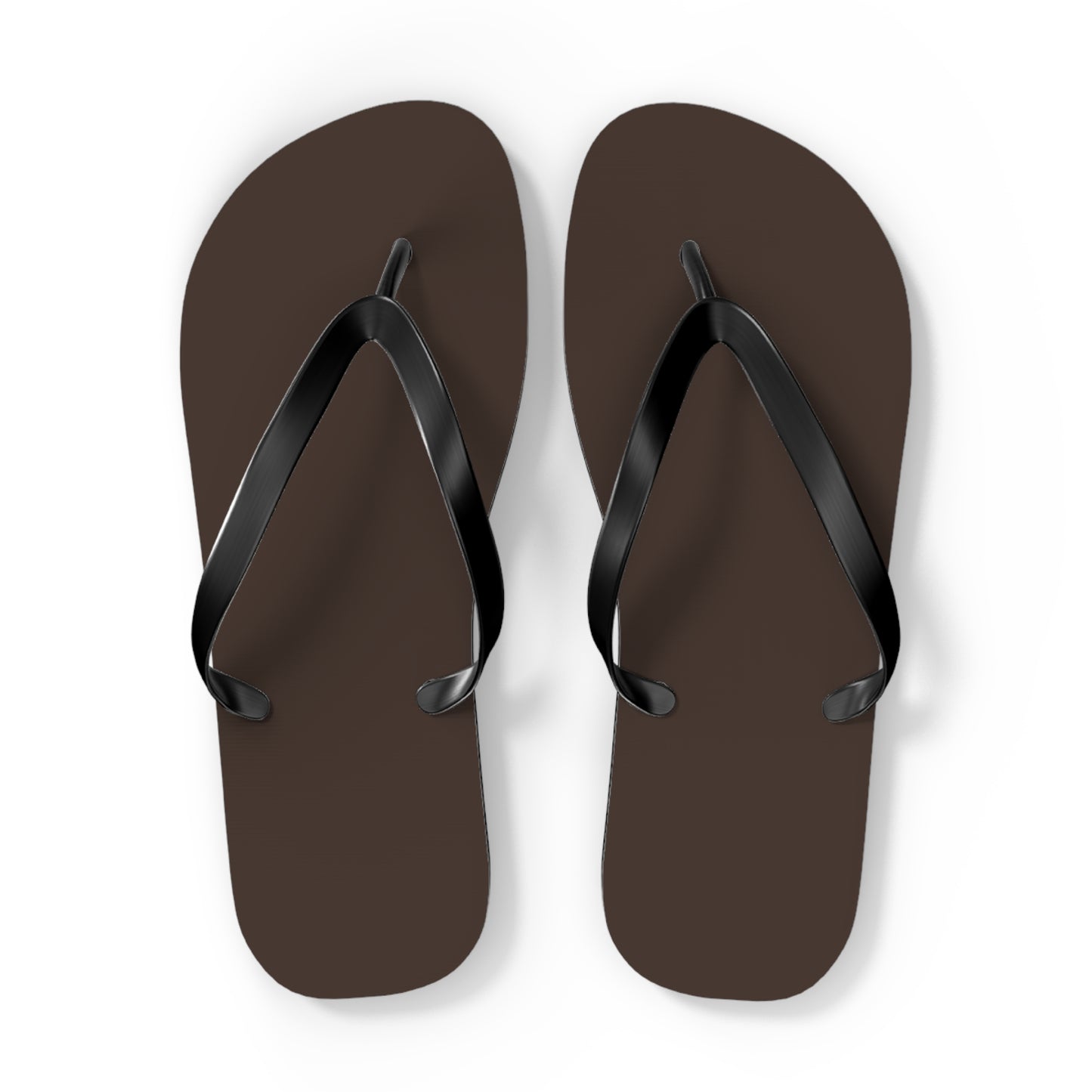 Dark Brown neutral Flip Flops, Sandals Slides, Summer Footwear, Brand New