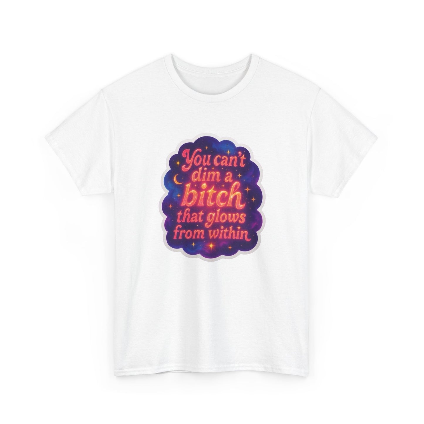 Can't Dim My Light T-Shirt Men's Women's Heavy Cotton Tee NEW GIFT