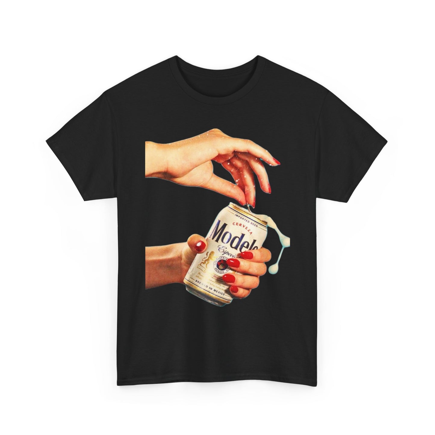 Modelo Beer Vintage Poster T Shirt Unisex Heavy Cotton Tee Gift