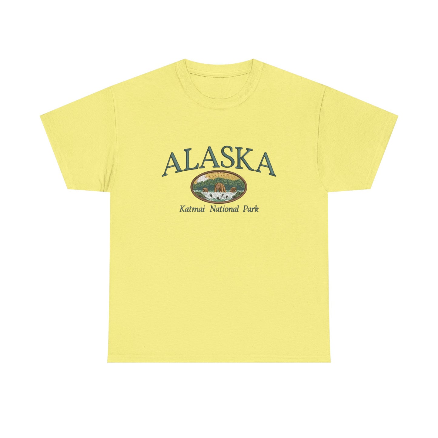 Alaska Graphic T Shirt NEW Unisex Heavy Cotton Tee