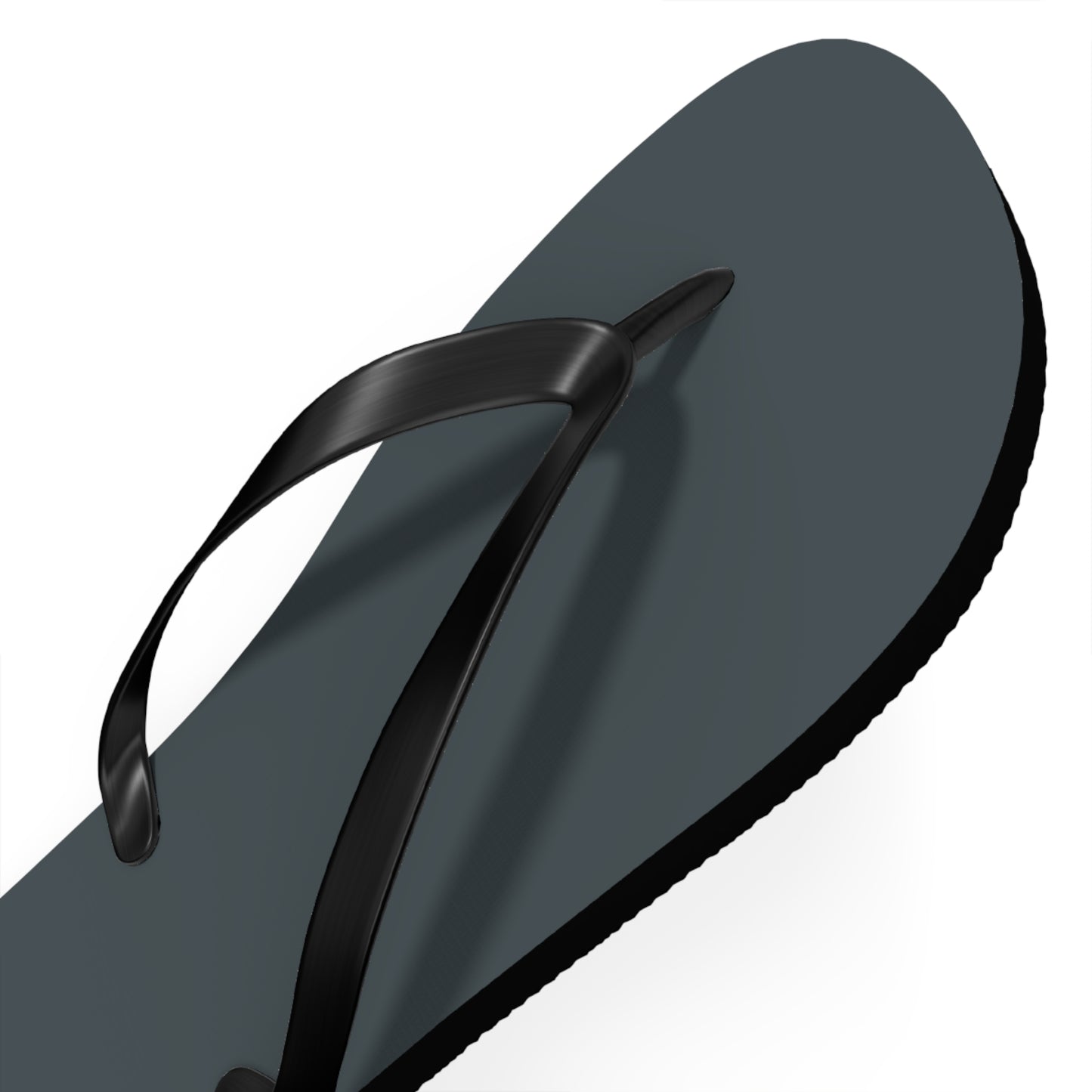 Dark Gray Summer Sandals, Beach Shoes, Vacation Flip Flops, Pool Slides
