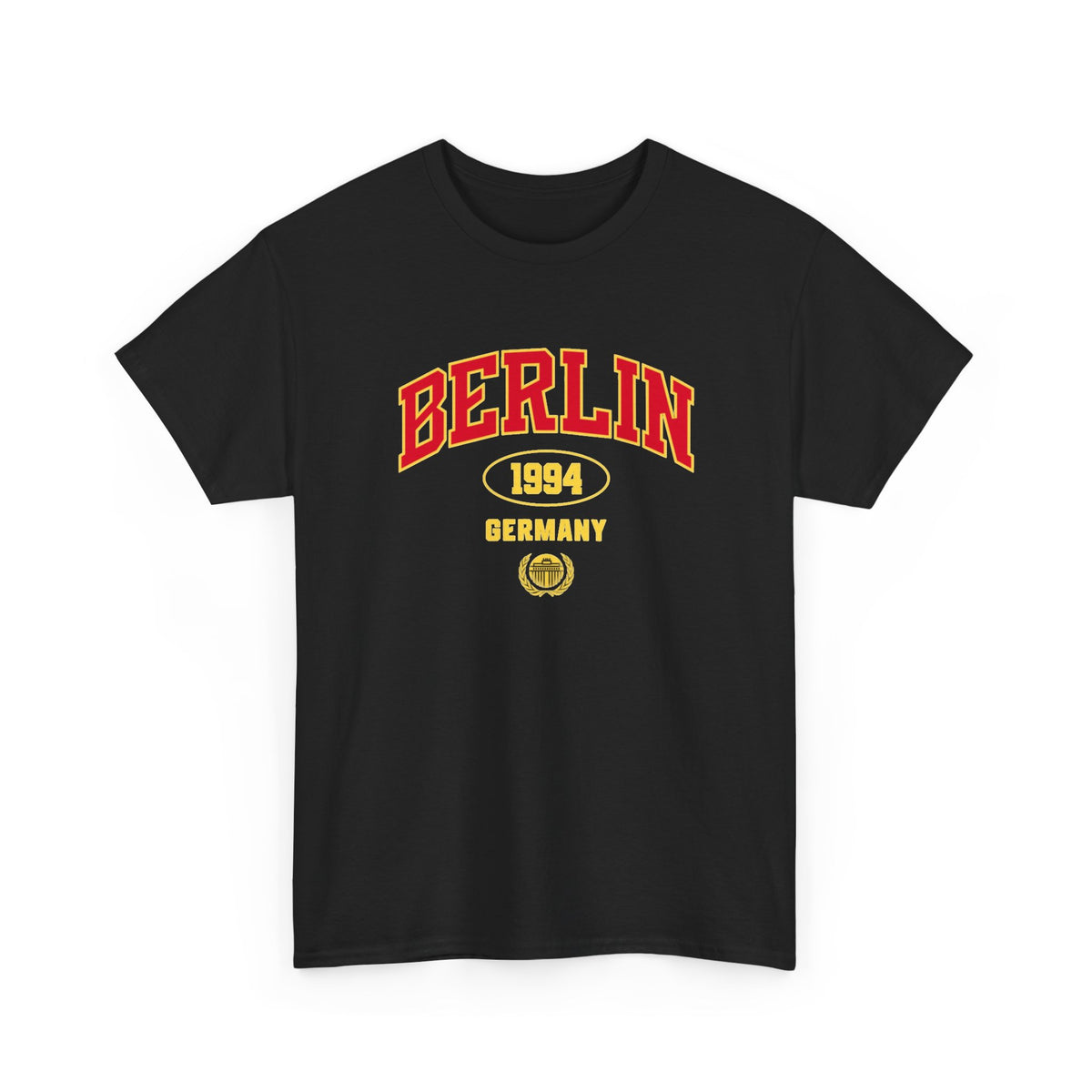 Berlin Germany Graphic T Shirt Men's Classic Heavy Cotton Tee