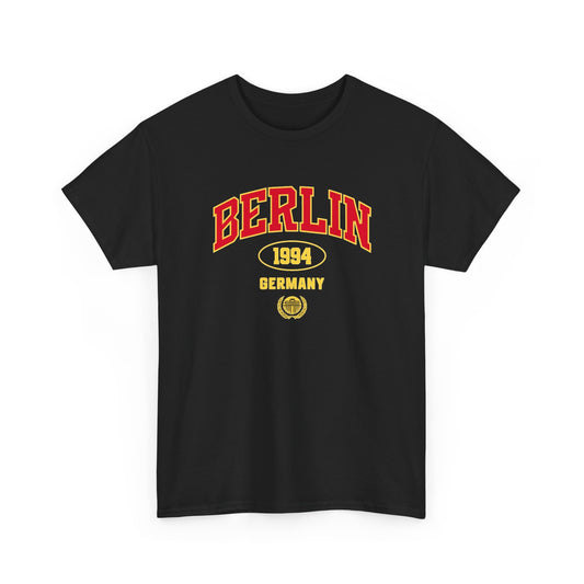 Berlin Germany Graphic T Shirt Men's Classic Heavy Cotton Tee