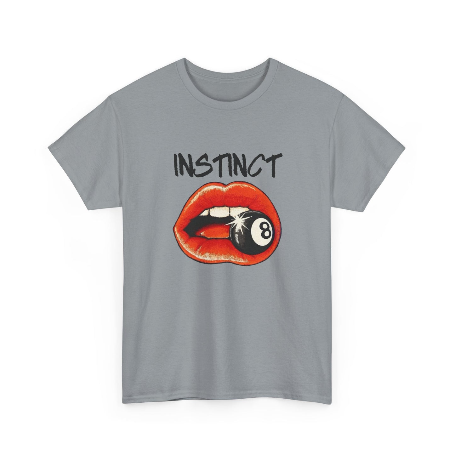 Eightball Instinct T-Shirt Unisex Heavy Cotton Tee Gift New