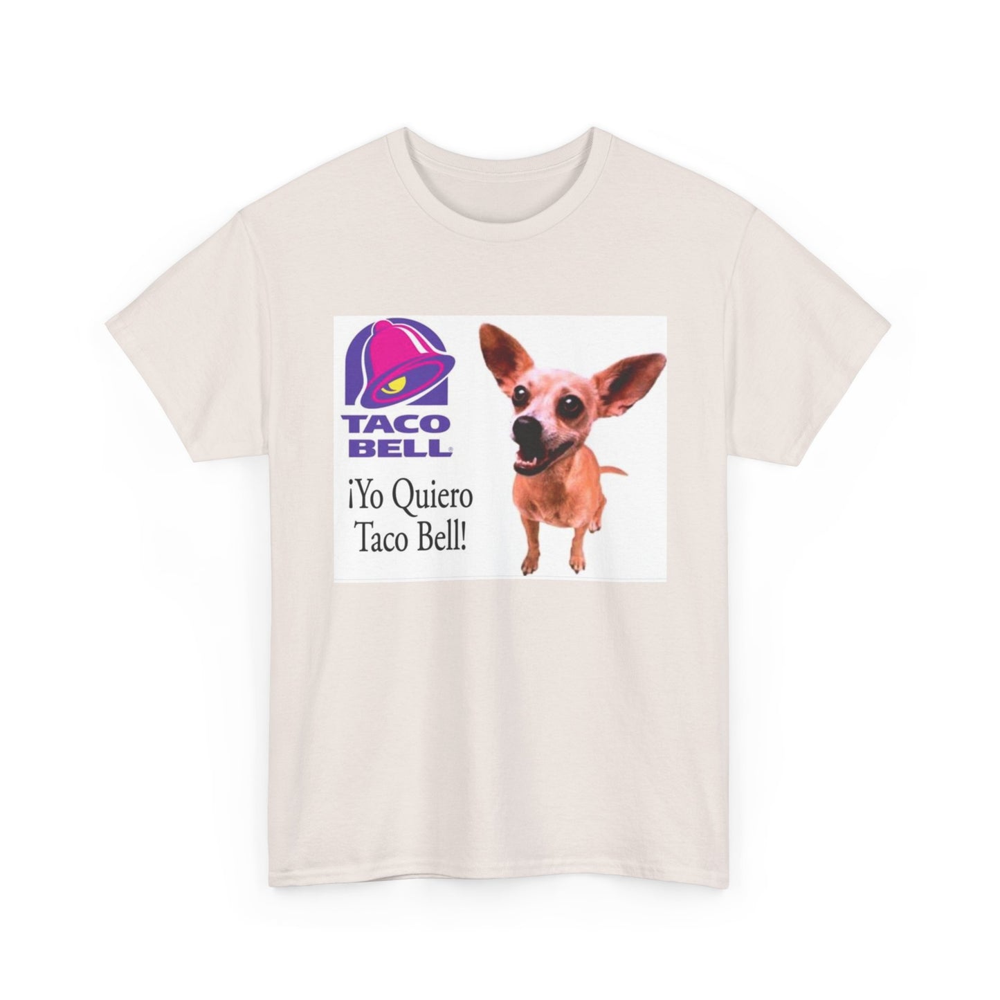 Taco Bell Shirt Funny Retro Logo Mexican Dog 90s Nostalgia Unisex Heavy Cotton
