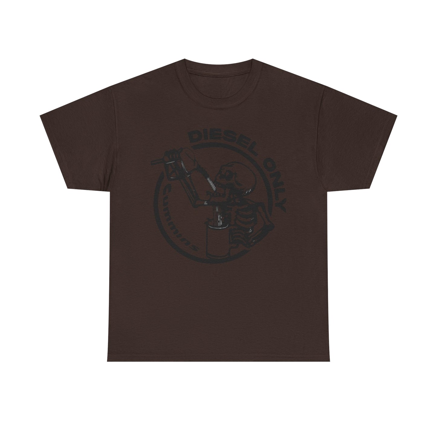 Diesel Only Cummins Graphic T Shirt Unisex Heavy Cotton Tee NEW