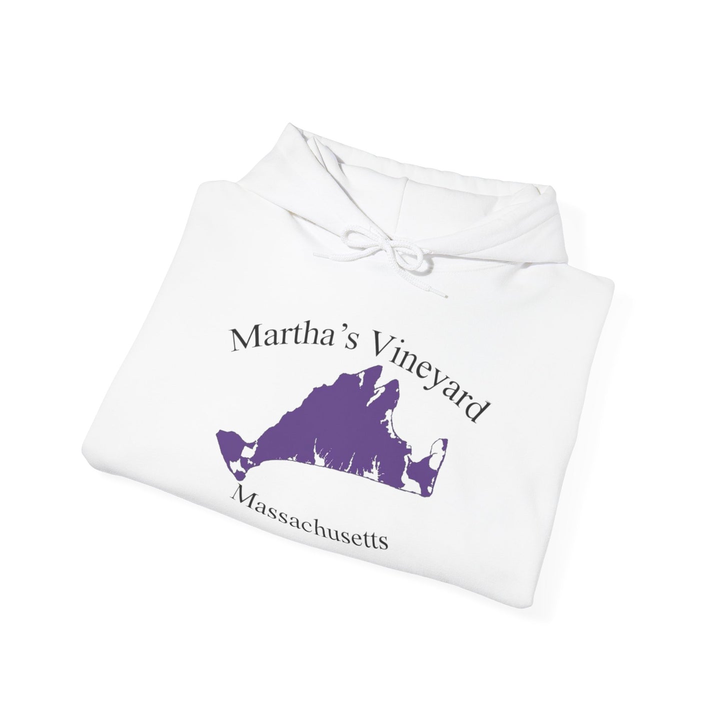Martha's Vineyard Graphic Hoodie Unisex Heavy Blend™ Hooded Sweatshirt