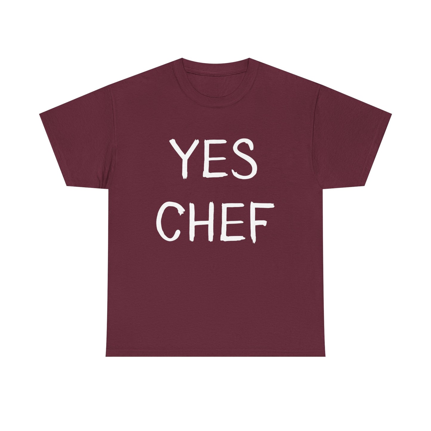 Yes Chef Graphic T-Shirt Cotton Tee New Gift Vintage
