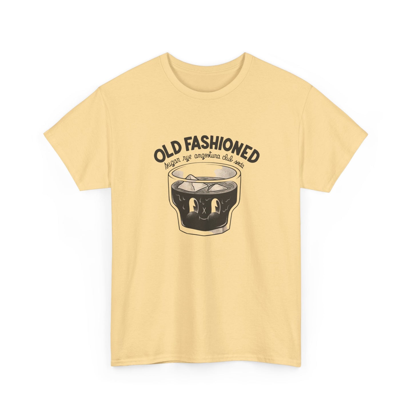 Old Fashioned Whiskey Graphic T Shirt ADULT NEW