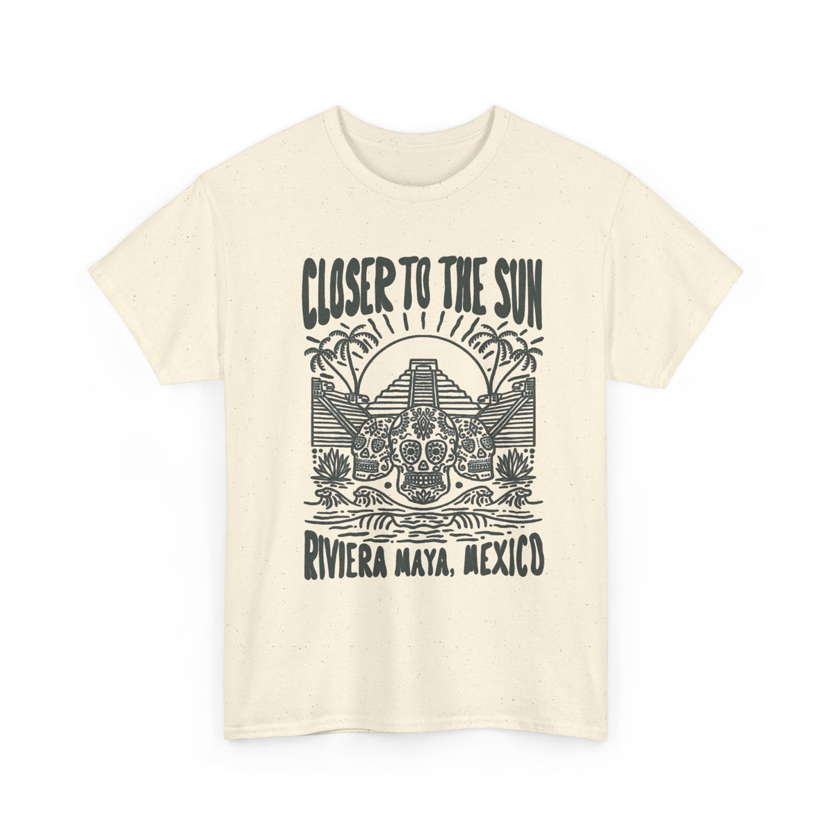 Closer to the Sun Riviera Maya Mexico T-Shirt Men's Graphic Tee