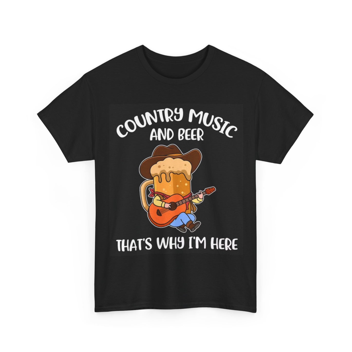 Country Music Tshirt Porch Beer Combs Funny Gift Unisex Heavy Cotton Tee Gift