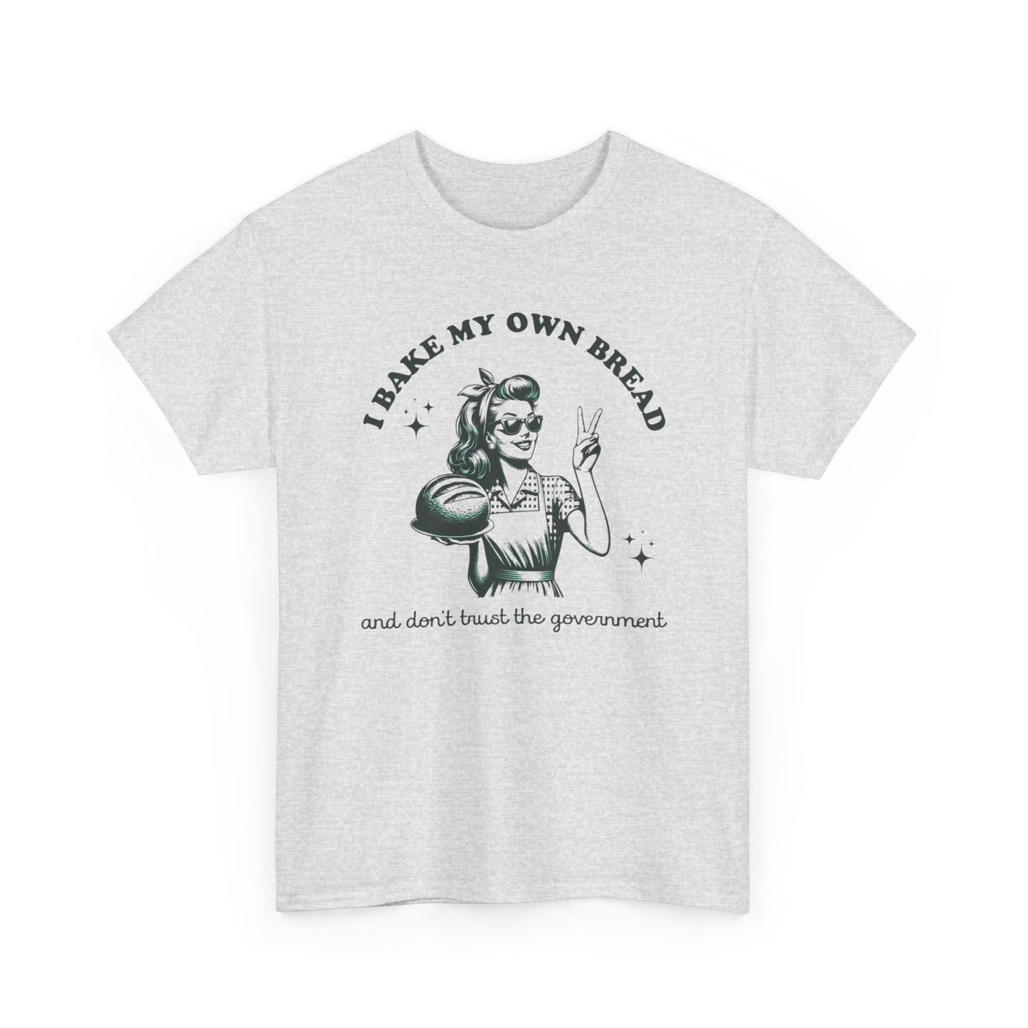 Don't Trust The Government Funny Graphic T Shirt NEW ADULT Unisex Heavy Cotton