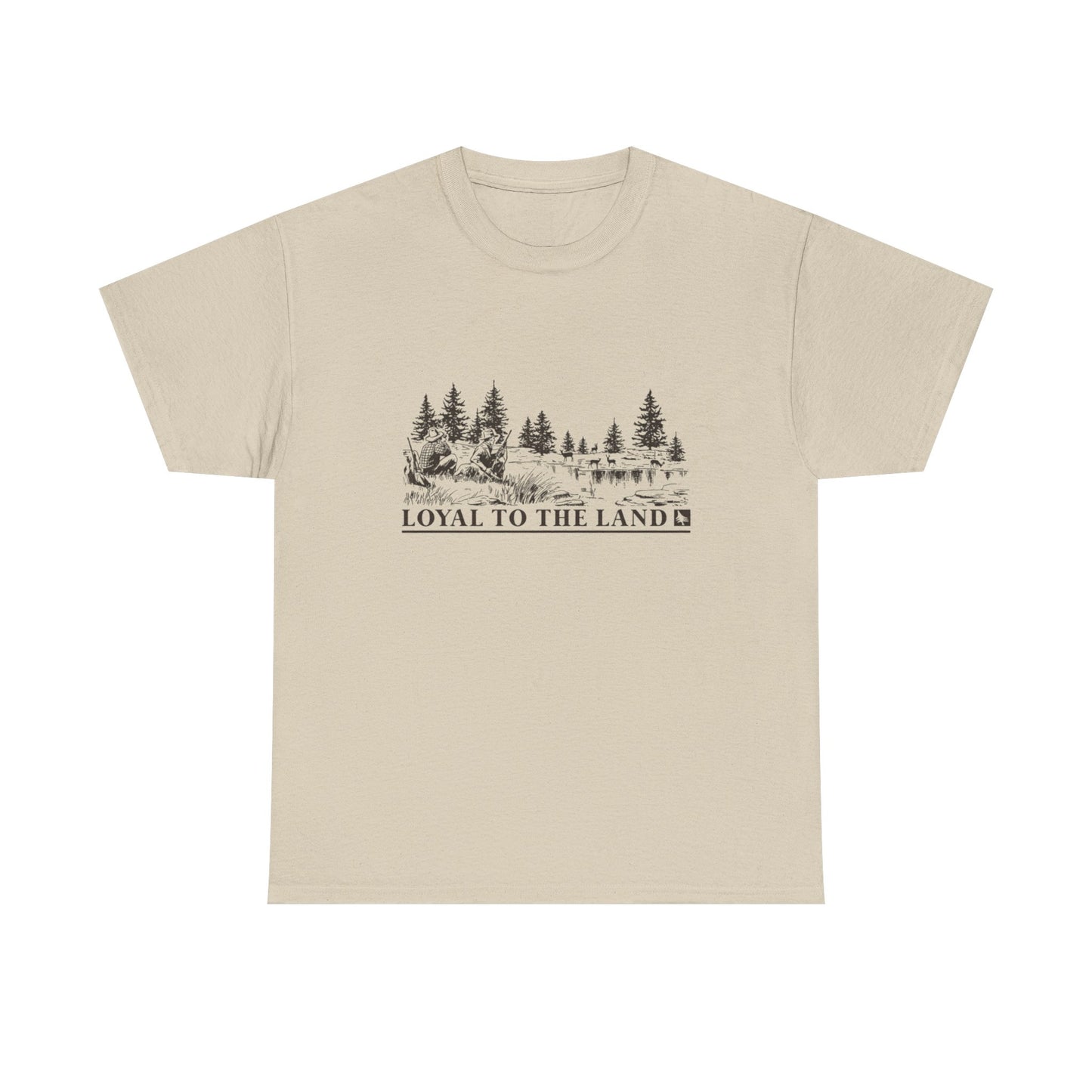 Loyal To The Land Graphic T Shirt Unisex Heavy Cotton Tee