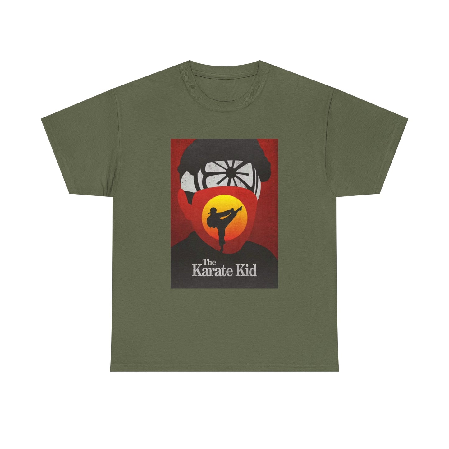 The Karate Kid Tshirt Vintage Retro Movie Poster 90s Unisex Heavy Cotton Tee