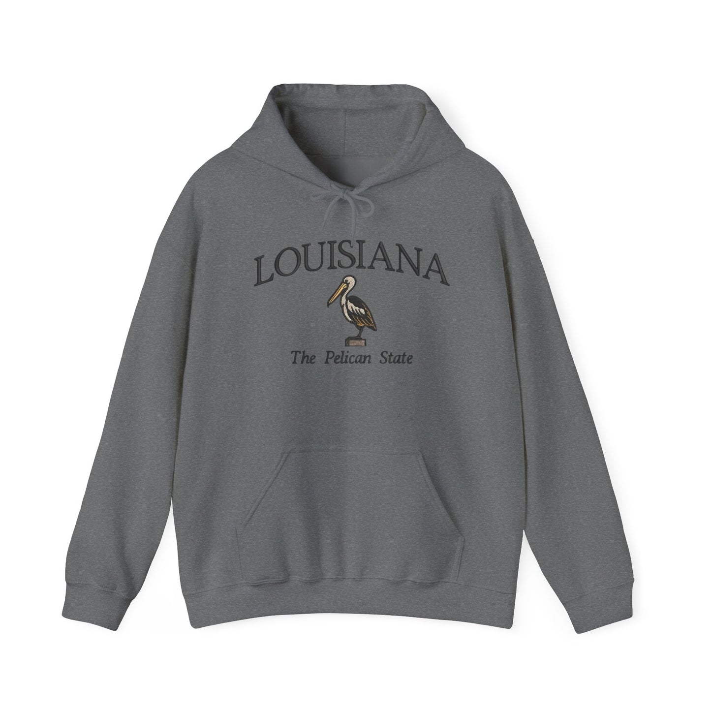 Louisiana The Pelican State Graphic Hoodie NEW Heavy Blend™ Sweatshirt