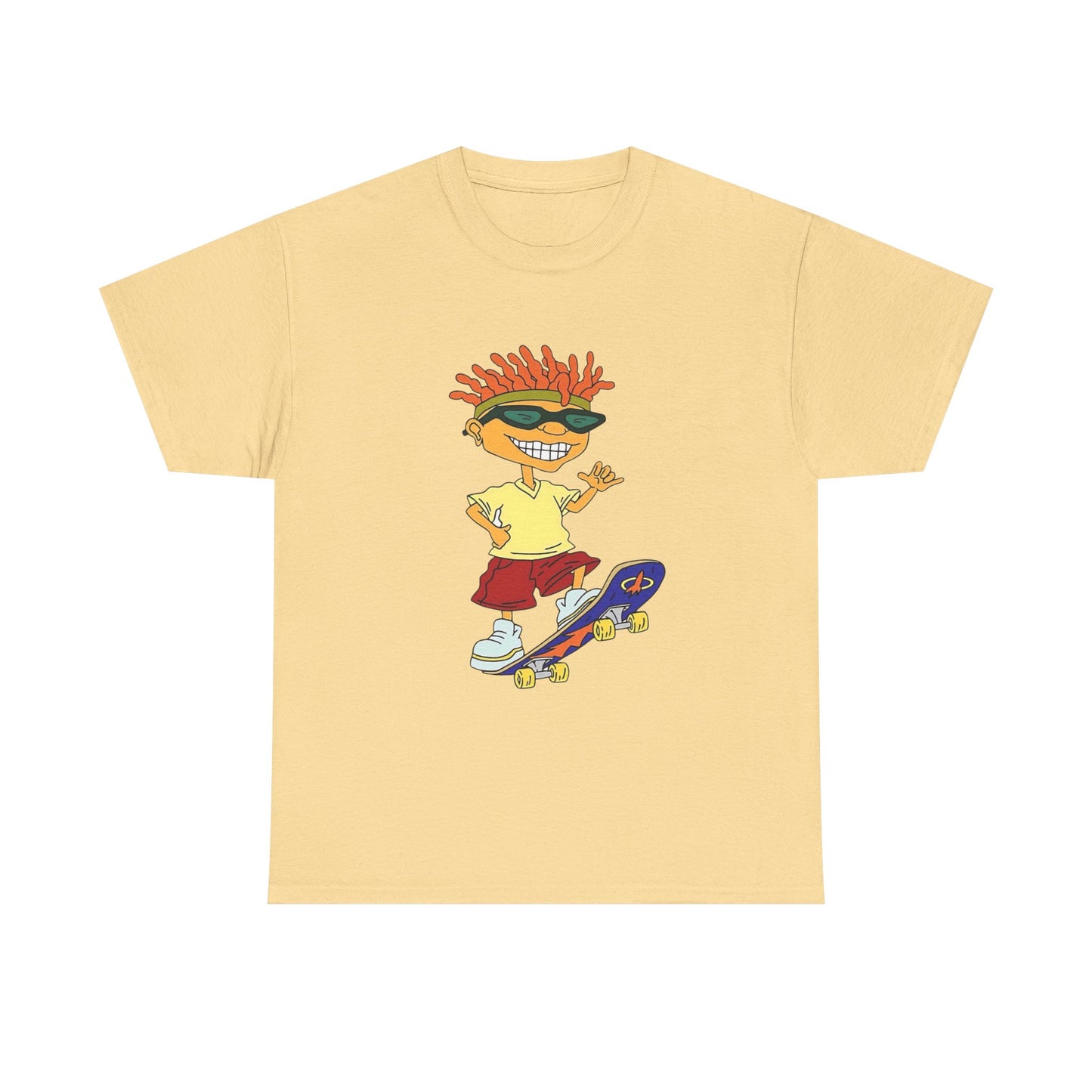Rocket Power Retro Graphic T Shirt Unisex Heavy Cotton Tee