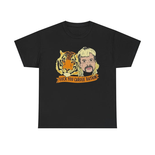 Joe Exotic Retro Funny Graphic T Shirt Unisex Heavy Cotton Tee