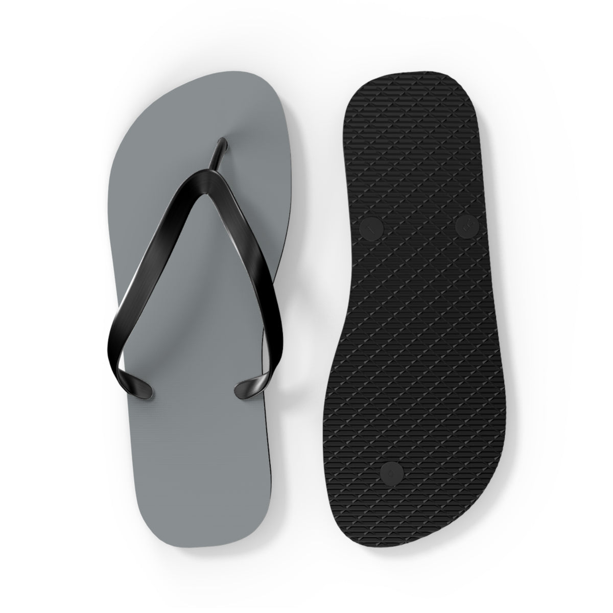 Light Gray Summer Sandals, Beach Shoes, Vacation Flip Flops, Pool Slides
