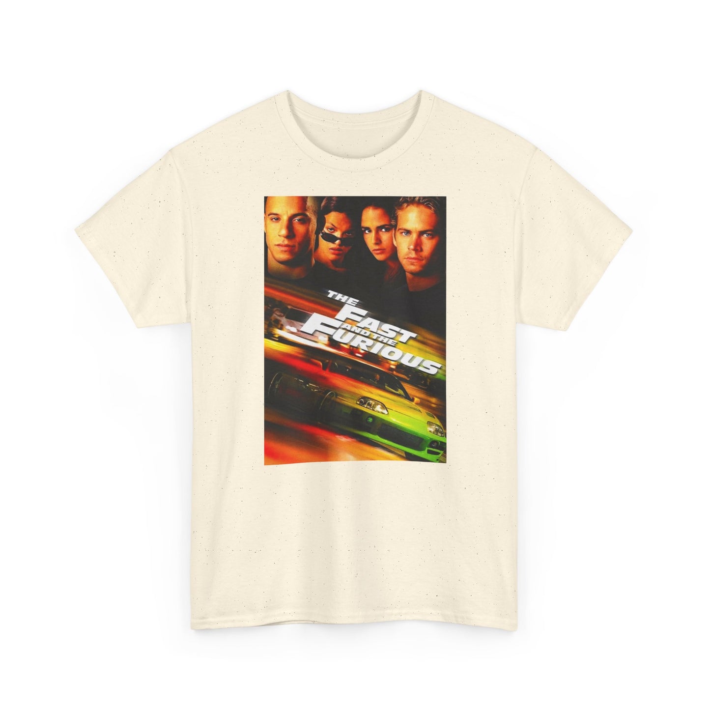 Fast and the furious T-shirt Retro Movie car club Cali Unisex Heavy Cotton Tee