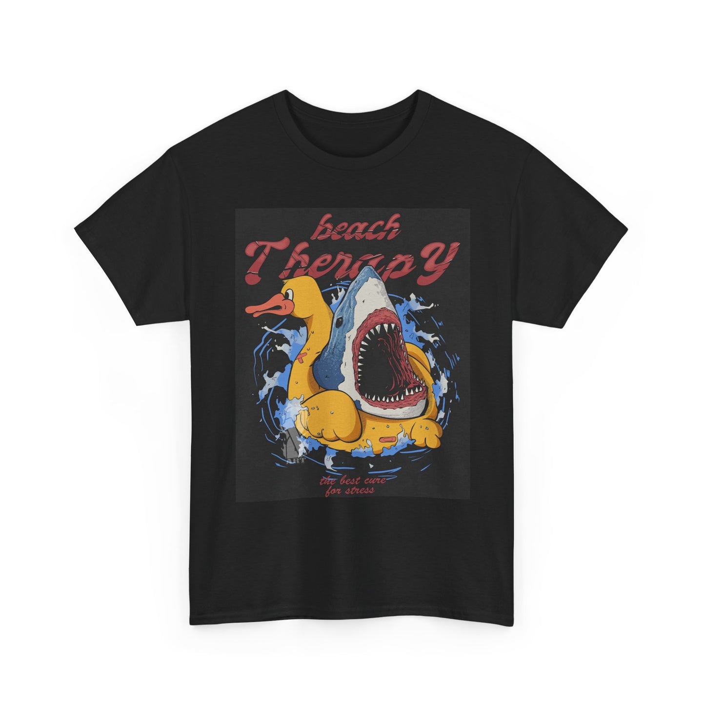 Beach Therapy Graphic T Shirt Vintage Unisex Heavy Cotton Tee