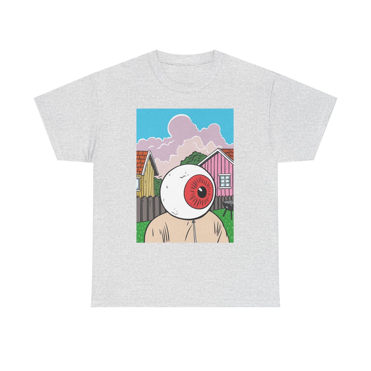 Bigeye Funny Vintage Art Graphic T-Shirt Comfy Cotton Tee Brand NEW