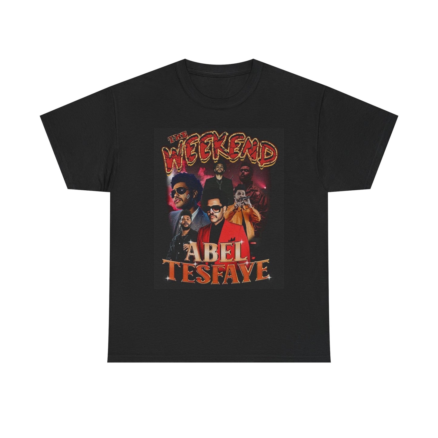The Weekend Abel Tesfaye Shirt Apparel BRAND NEW Unisex Heavy Cotton Tee