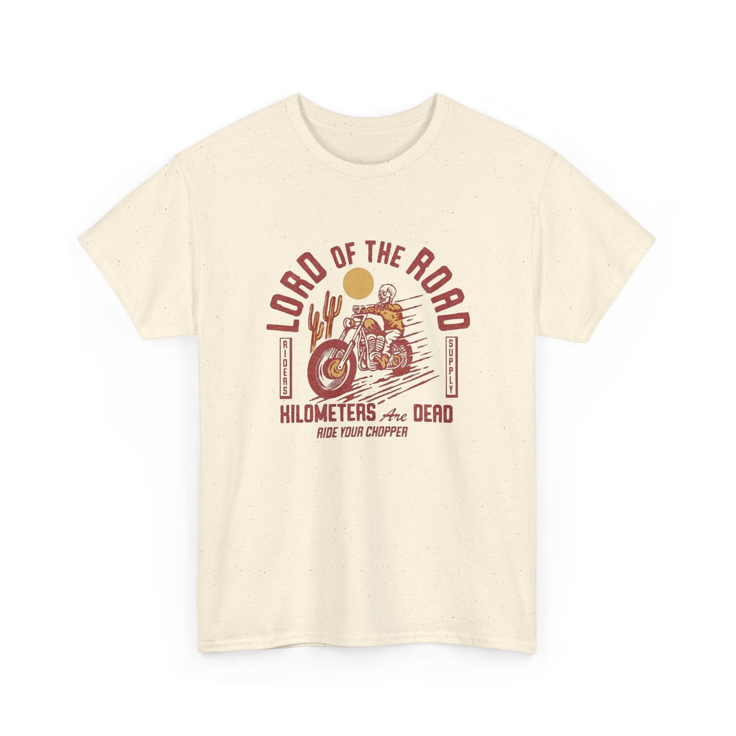 Lord Of The Road Motorcycles Graphic T Shirt Unisex Heavy Cotton Tee