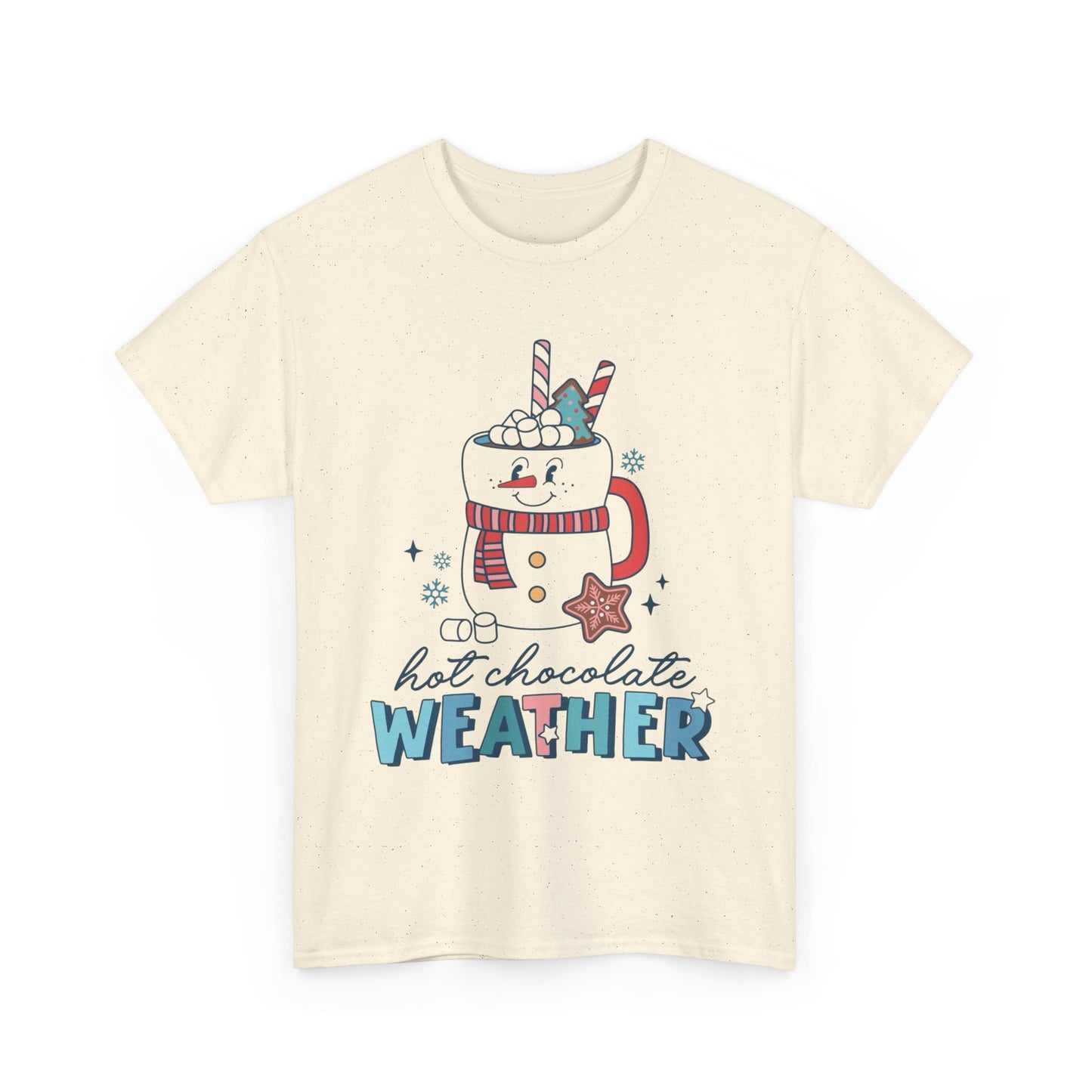 Hot Chocolate Weather Graphic T Shirt ADULT NEW