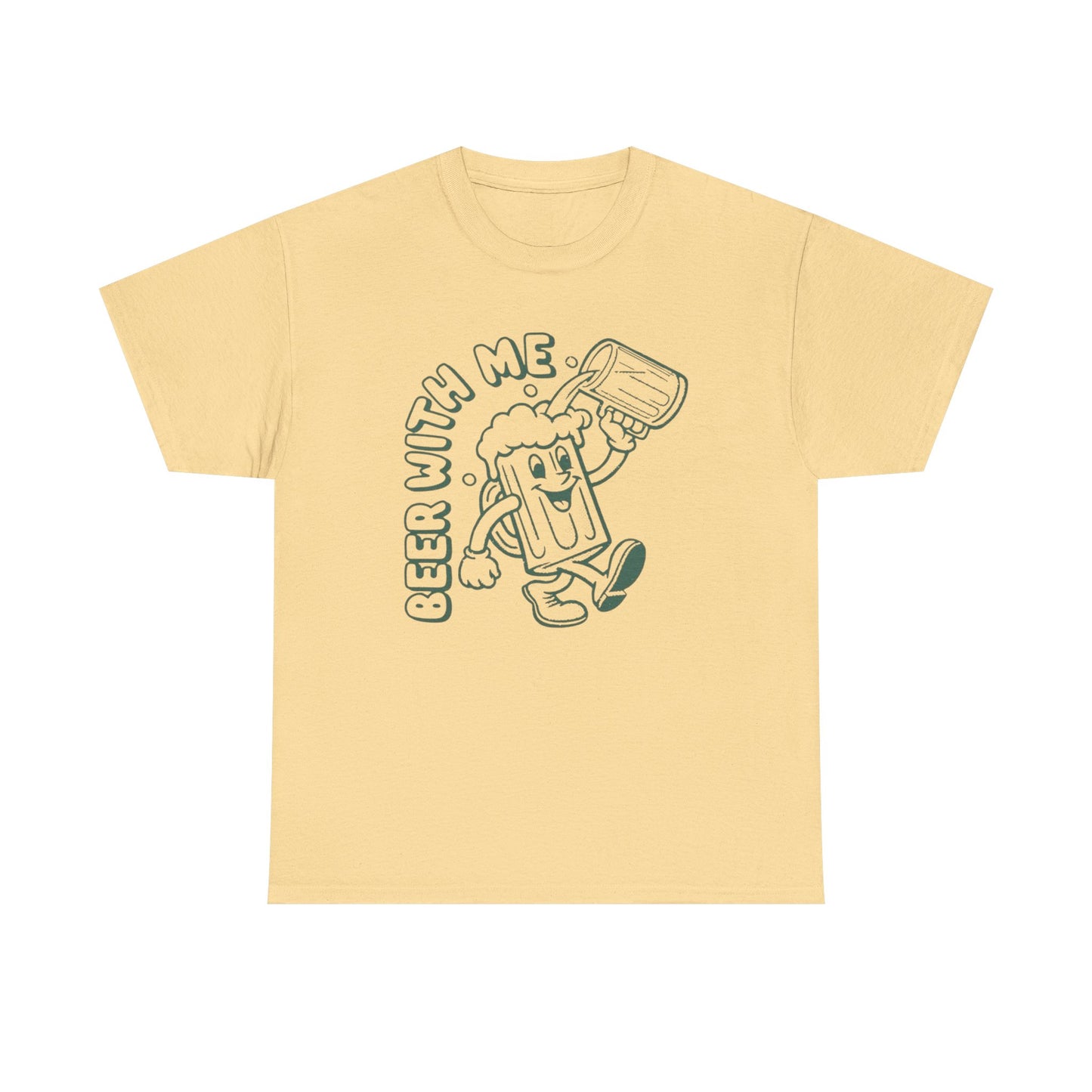 Beer With Me Graphic T Shirt ADULT NEW