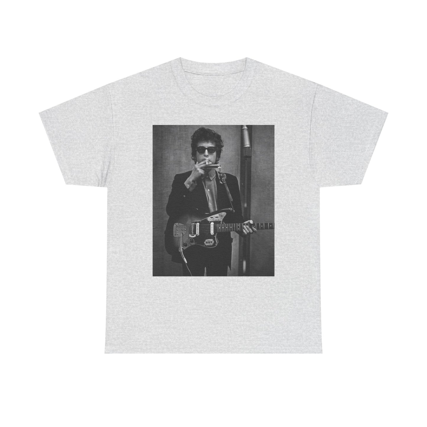 Bob Dylan T-shirt vintage classic rock retro art Unisex Heavy Cotton Tee
