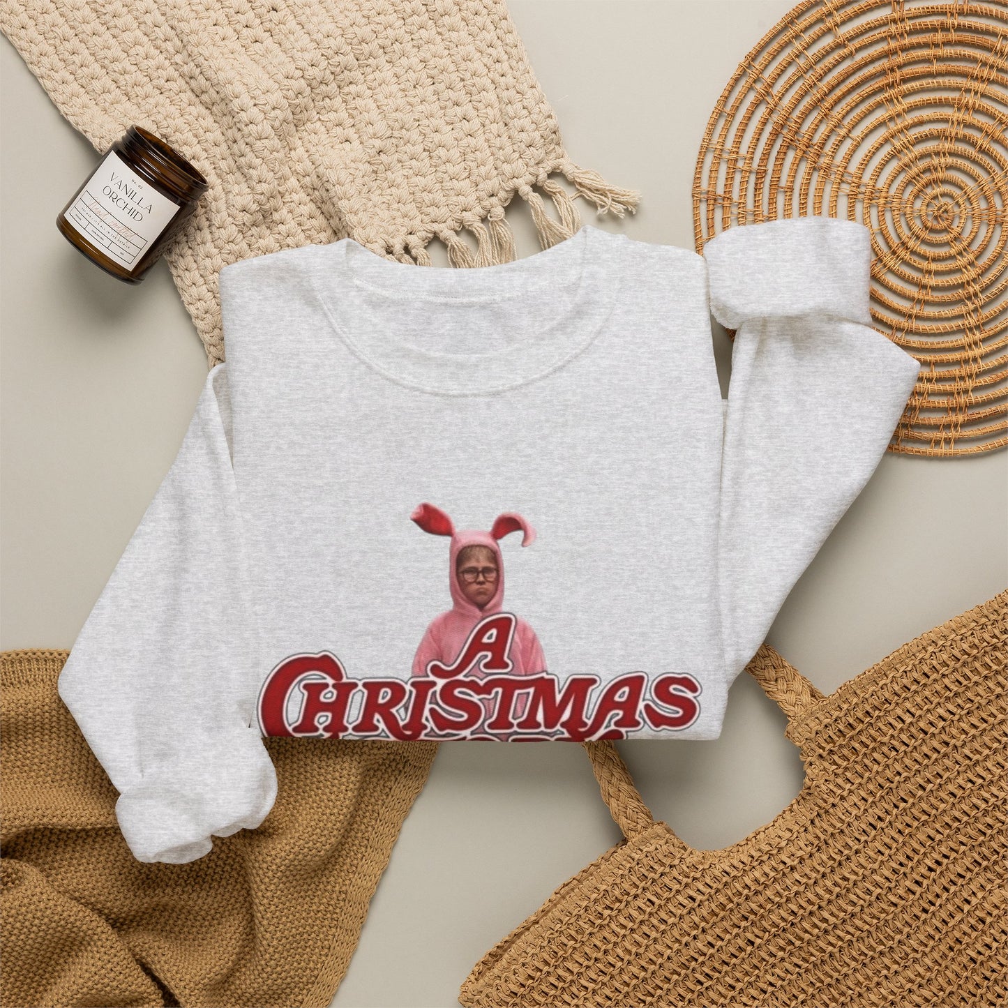 A Christmas Story Graphic Sweater NEW Unisex Heavy Blend™ Crewneck Sweatshirt