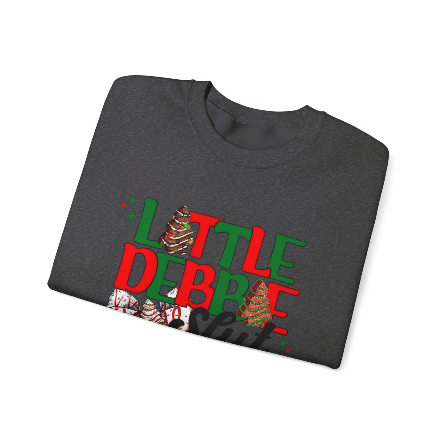 Little Debbie Slut Funny Christmas Sweater NEW Heavy Blend™ Crewneck Sweatshirt