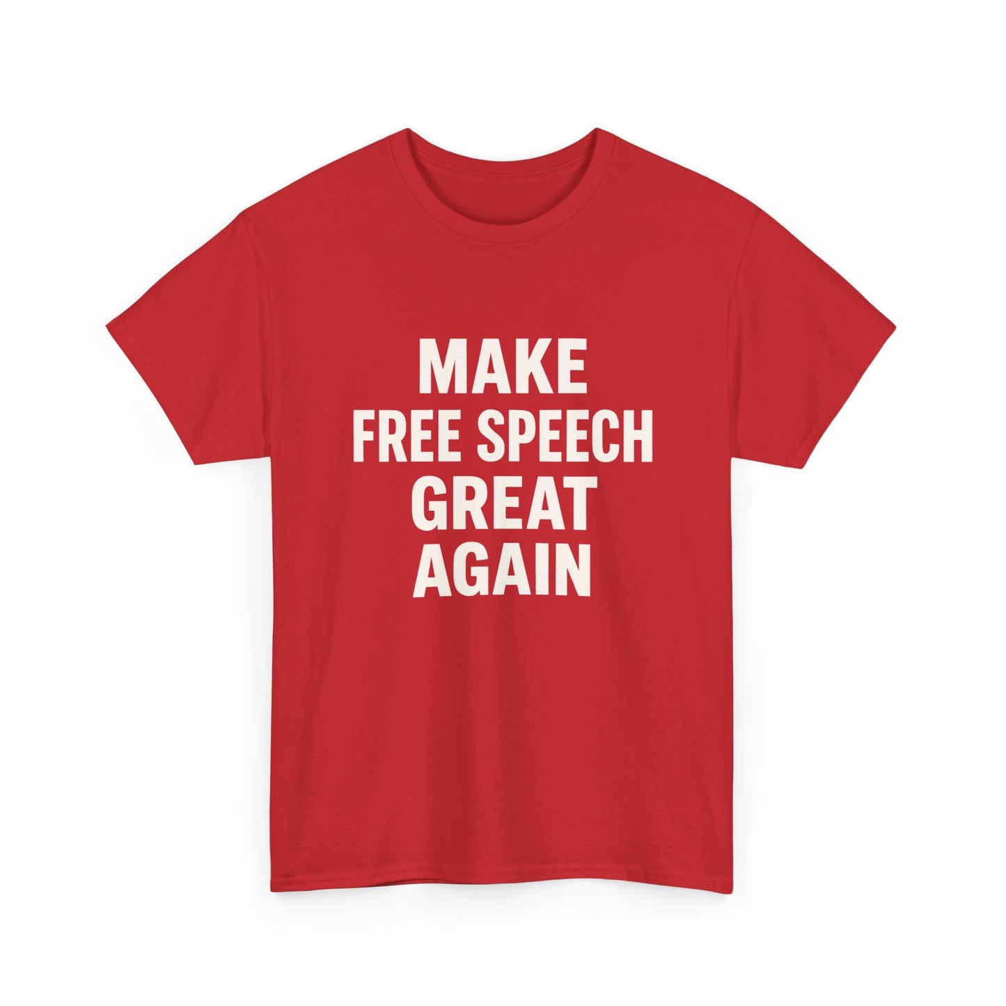 Make Free Speech Great Again Graphic T Shirt Unisex Cotton Tee NEW