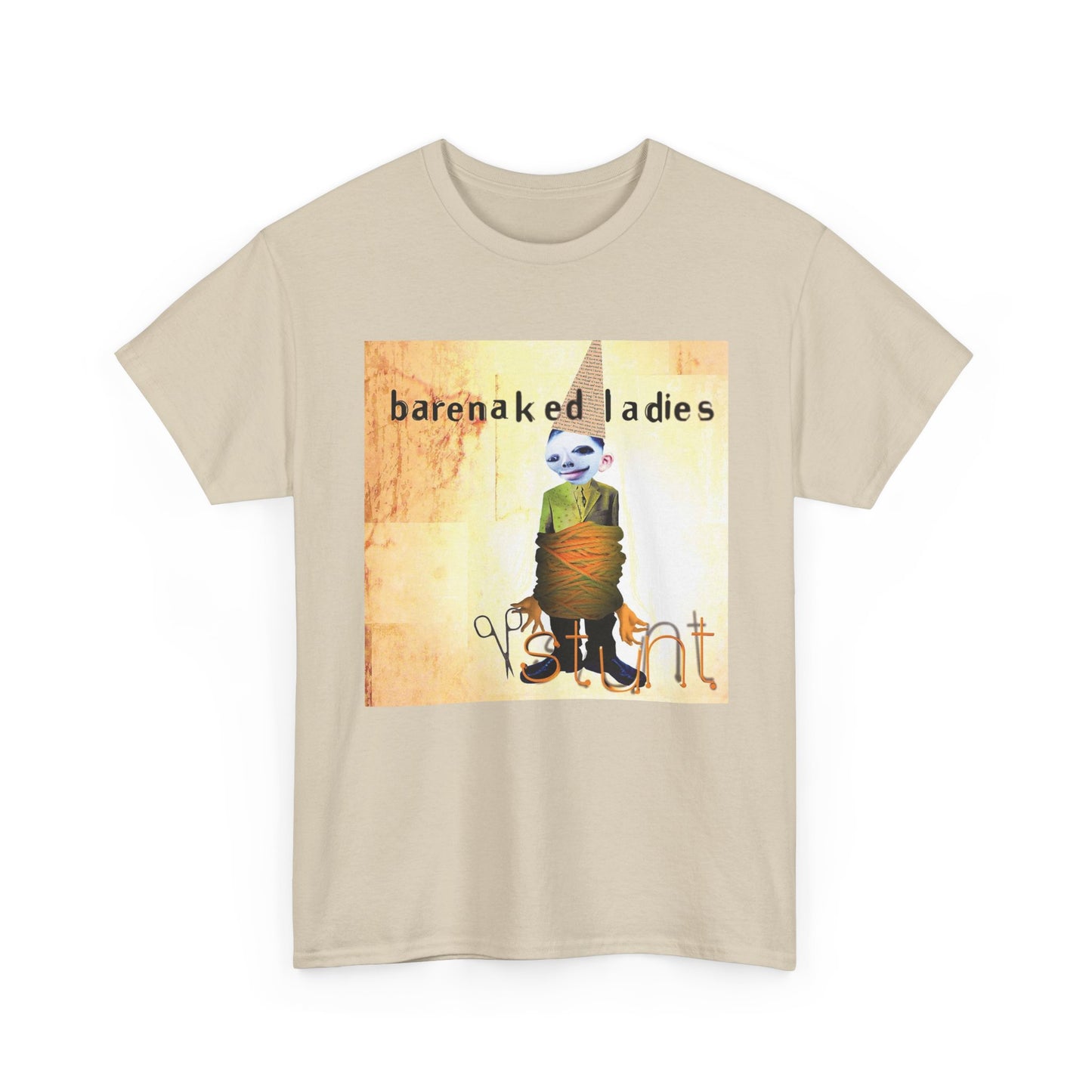 Bare naked Ladies Tshirt Album Cover Vintage Merch art Unisex Heavy Cotton Tee