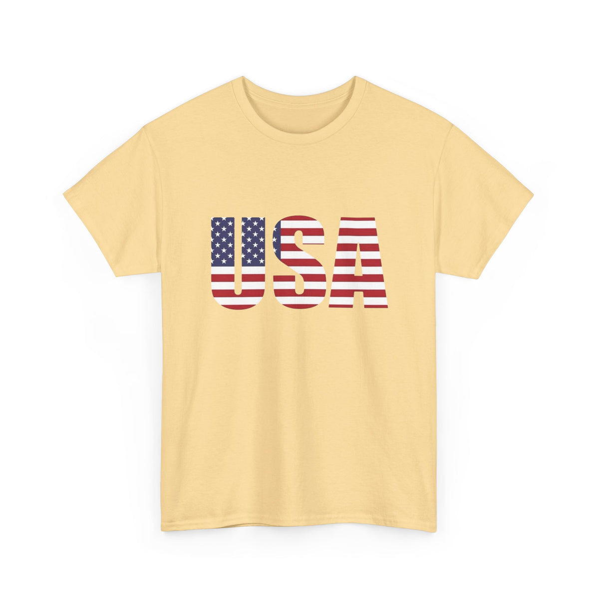 USA American Flag Made In AMERICA Graphic T Shirt Unisex NEW Heavy Cotton Tee