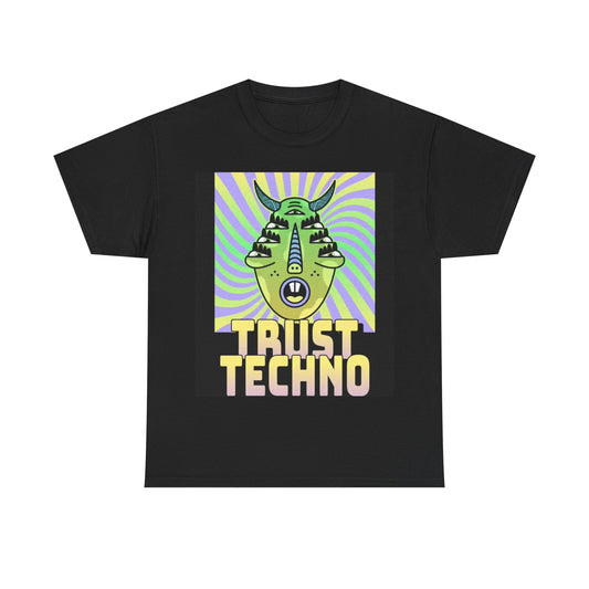 EDM House Music T-shirt Techno Rave Trippy Art Graphics Unisex Heavy Cotton 10