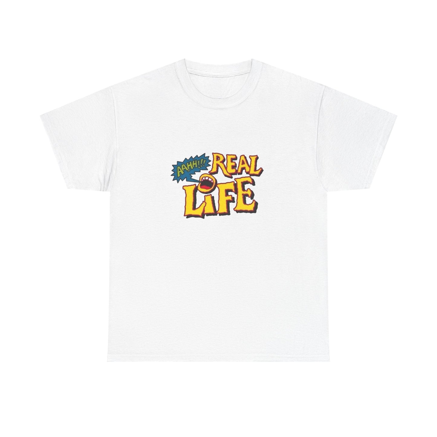 AHH Real Life Graphic T Shirt NEW Adult Regular Sizing Tee