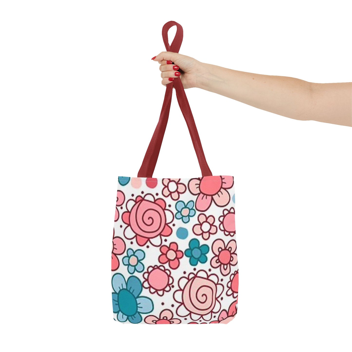 Pink Floral All Over Print BRAND NEW Purse - Pocketbook - Travel Tote Bag