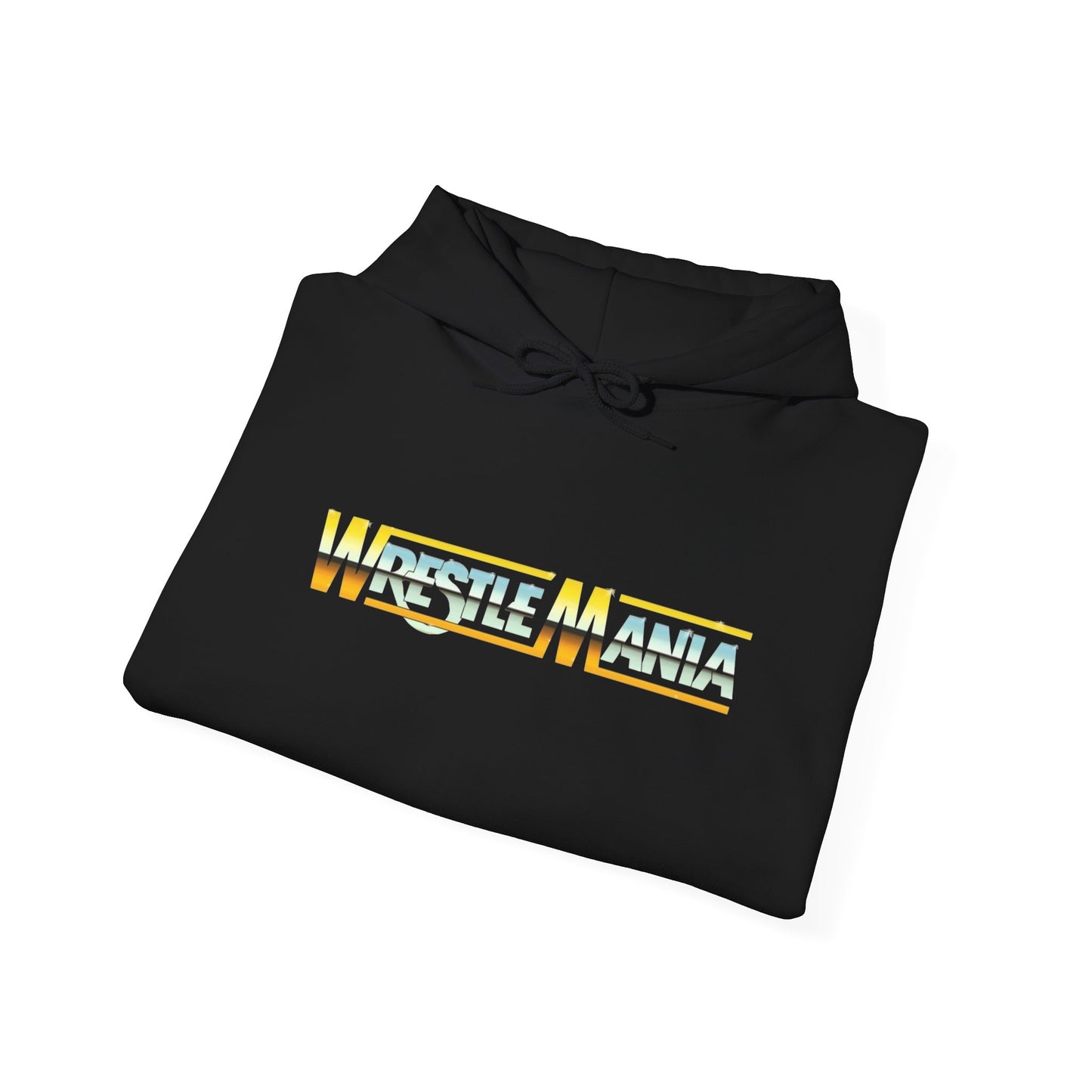 Wrestle Mania Retro Graphic Hoodie Heavy Blend™ Hooded Sweatshirt